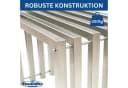 DanDiBo Sitzhocker Edelstahl Modern Wetterfest Metall Massiv 96643 Bild 3