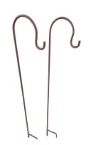 Deko-Impression Gartenstecker 2er-Set mit Haken Eisen Rost Bild 2