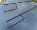 Deko-Impression Gartenstecker 2er-Set mit Haken Eisen Rost Bild 3