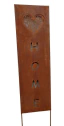 Deko-Impression Gartenstecker "HOME" Eisen Bild 2