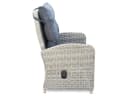 bellavista Gartenlounge-Set Monte Carlo 4-tlg. Grau Polyrattan Aluminium Bild 4