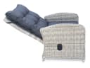 bellavista Gartenlounge-Set Monte Carlo 4-tlg. Grau Polyrattan Aluminium Bild 5