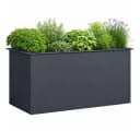 Green Spirit Hochbeet anthrazit pulverbeschichtet mit Schneckenkante Bild 2