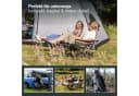Skandika Campingstuhl Toras Faltbar mit Fußablage & Kopfkissen Bild 5