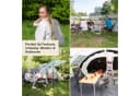 Skandika Campingstuhl Compact Klappstuhl Grau Aluminium Bild 4