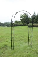 Defactoshop Rosenbogen Rankhilfe Schwarz Gartenbogen Bild 4