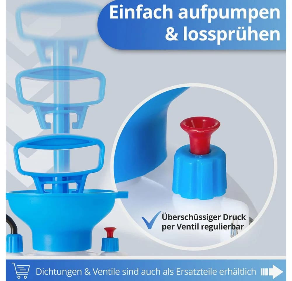 Nanoprotect Drucksprühgerät 3 Liter Pumpsprüher - Bild 5