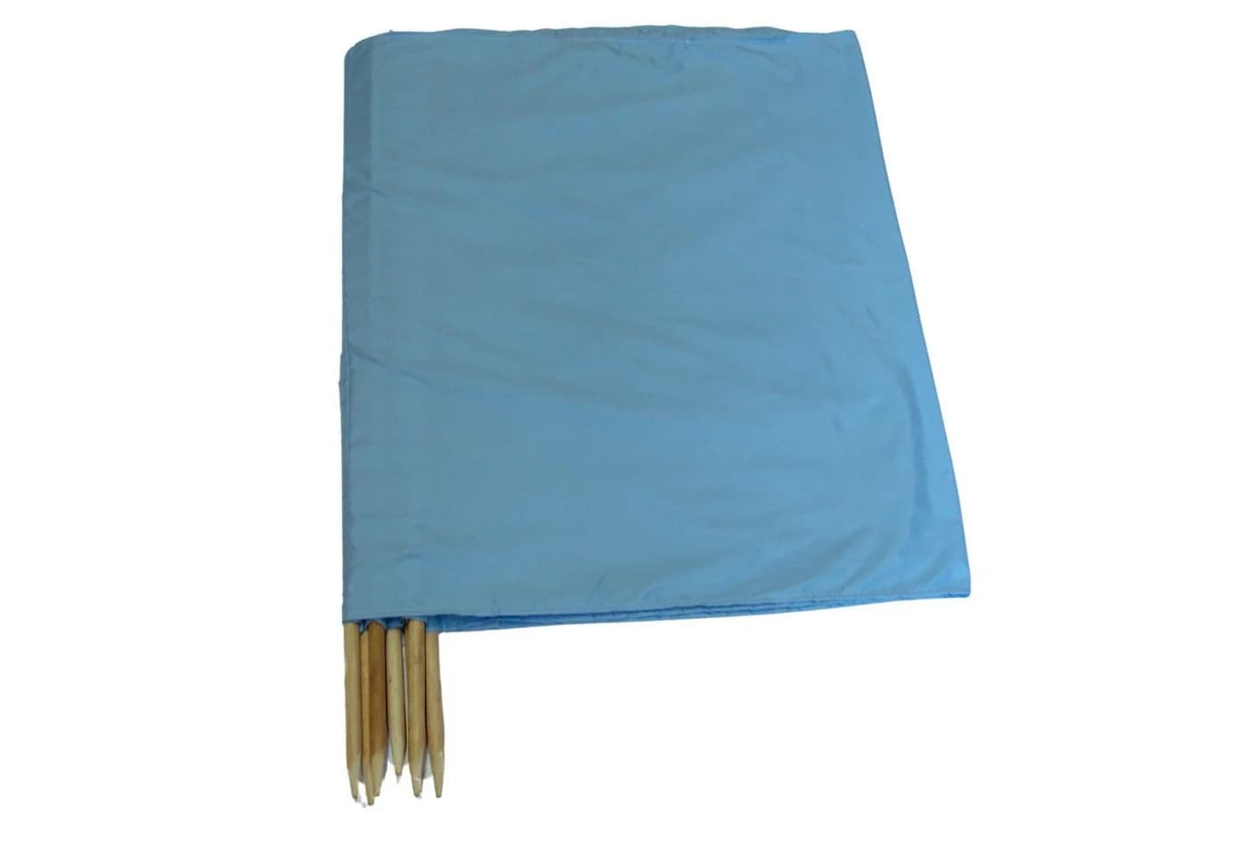 Aves-24 Windschutz 8m Blau für Strand Garten Camping