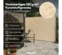 STEELSØN Seitenmarkise Zirella Beige ausziehbar Bild 3