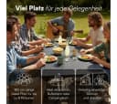 STEELSØN Klapptisch Zennar Schwarz Rattanoptik Bild 1