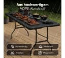STEELSØN Klapptisch Zennar Schwarz Rattanoptik Bild 3
