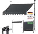 STEELSØN Klemmmarkise Dioran Anthrazit 150x180 cm Bild 2