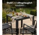 STEELSØN Gartentisch Alaris Kunstholz anthrazit Bild 5