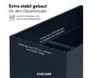 STEELSØN Hochbeet Icarus 2er-Set Anthrazit verzinkter Stahl Bild 5