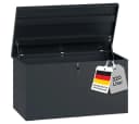 STEELSØN Auflagenbox Icarus Metall abschließbar Anthrazit 320L Gartenbox Bild 2