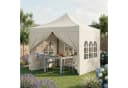 STEELSØN Pavillon Rynara Beige mit Seitenwänden Bild 1