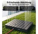 STEELSØN Gartendusche Samaya Bodendusche 4m Fontäne Fußrad Anthrazit Bild 5