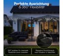 STEELSØN Sonnenschirm Lyrion 300x300 cm Anthrazit mit LED-Solar Bild 1