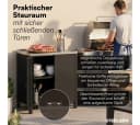 STEELSØN Outdoor-Küchenmodul Metallkommode mit Edelstahl-Arbeitsplatte Bild 5