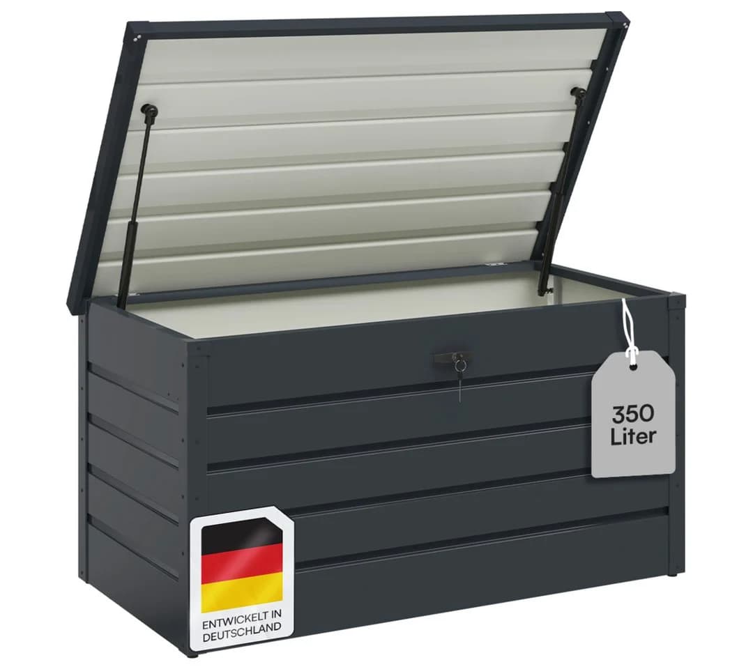 STEELSØN Auflagenbox Dorado Metall 350 Liter abschließbar - Bild 2
