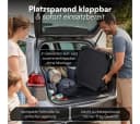 STEELSØN Gartenliege Nysaris klappbar mit Polster schwarz Bild 5