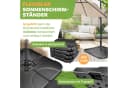 KESSER® Sonnenschirmständer 4-teilig Schirmgewicht Kunststoff Bild 1