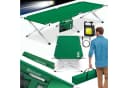 KESSER Campingbett Klappbett Grün Inkl. Tragetasche Seitentasche Bild 2