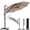 KESSER Sonnenschirm Ampelschirm XL Beige 360° Drehbar Bild 1