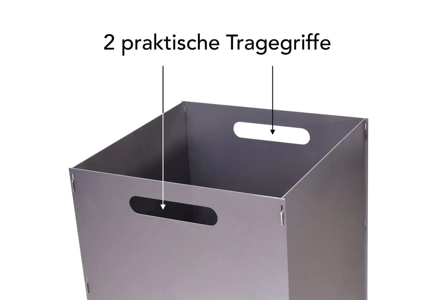Feuerschale XL Feuertonne mit Feuerwehr-Motiv Feuerkorb Feuerstelle 80 cm - Bild 5