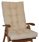 Rattani Hochlehnerauflage Beige Gartenstuhl Polster Bild 2