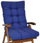Rattani Hochlehnerauflage Dunkelblau Bild 2