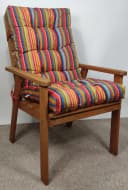 Rattani Hochlehnerauflage Polster Gartenstuhl Teflon Caribe Bild 1