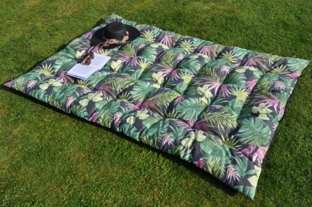Rattani Gartenkissen Maxi 180x115 cm Uniko Monstera