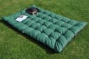Rattani Gartenmatraze Maxi Outdoor Kissen Grün Bild 1