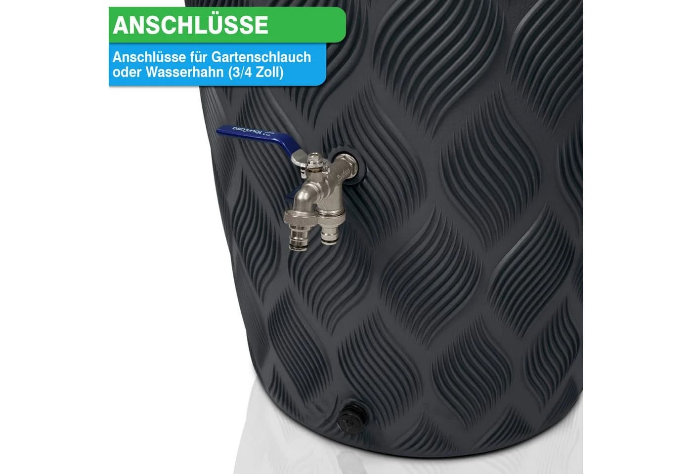 YourCasa Regentonne Seabreeze 240L Regenfass - Bild 5