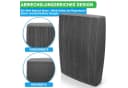 YourCasa Regentonne 200 Liter DualStyle Rot Metallgewinde Bild 1