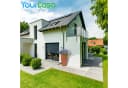 YourCasa Regentonne 240 Liter Messing Wasserhahn & Deckel Regenfass Bild 3