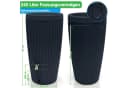 YourCasa Regentonne 240L mit Messinghahn & Pflanzdeckel Bild 5