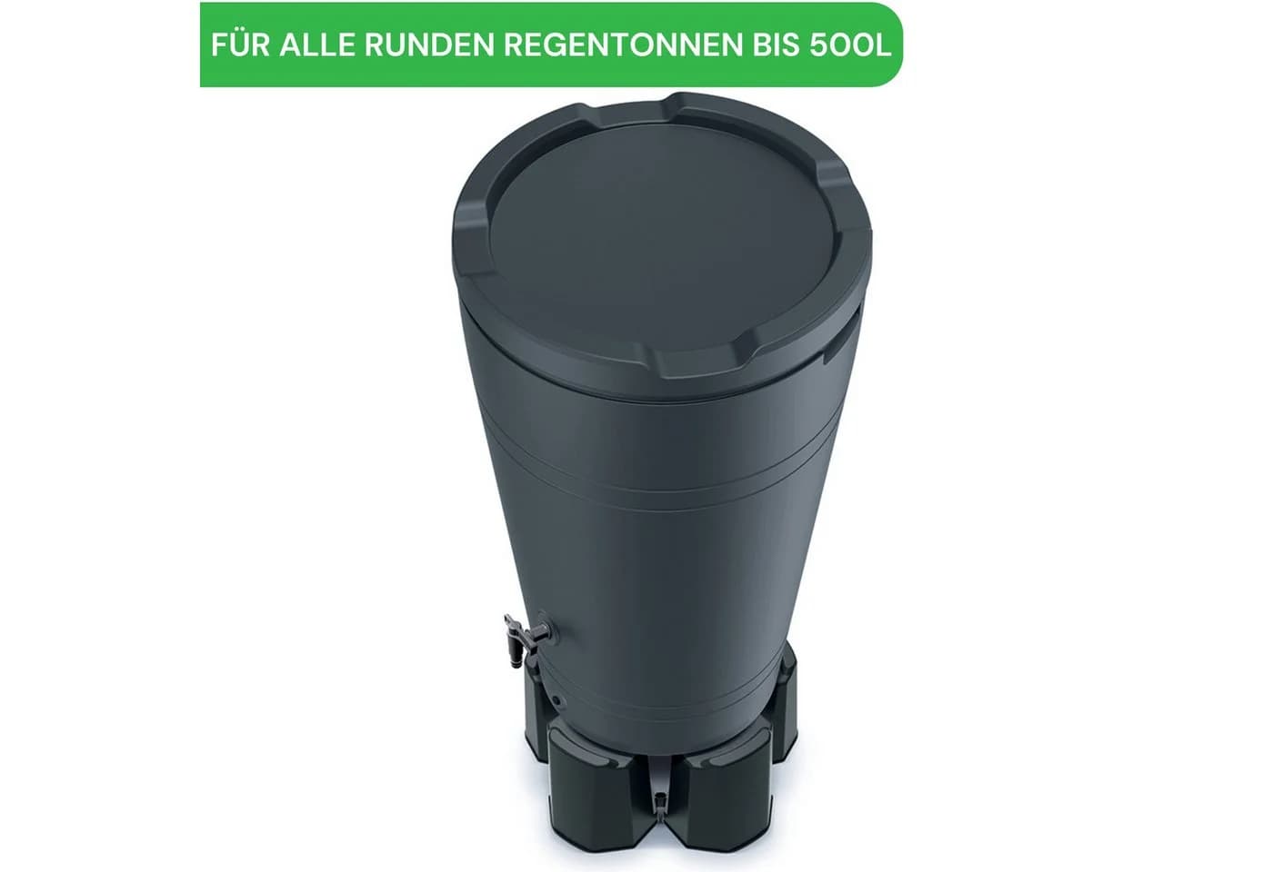 YourCasa Regentonne Standfuss Sockel für Regentonnen - Modular
