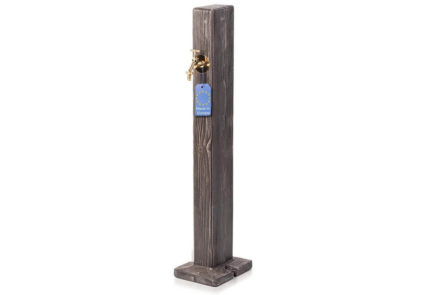 YourCasa Gartenbrunnen Forest Wassersäule Holzoptik Braun - Bild 2