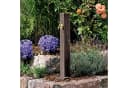 YourCasa Gartenbrunnen Forest Wassersäule Holzoptik Braun Bild 3