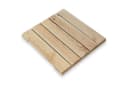 Holzfliese Kiefernholz 47,5 x 47,5 cm Bild 2