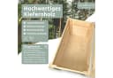holz4home® Blumenkasten mit Rankgitter aus Kiefernholz inkl. Handschuhe Bild 1