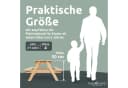 holz4home® Gartenbank Picknickbank Outdoor Sitzgruppe aus Holz Bild 3