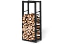 holz4home® Kaminholzregal Metall Schwarz mit Handschuh Bild 2