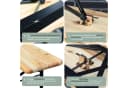 holz4home® Bierzeltgarnitur 3-teilig Holz Metall Klappbar Bild 3