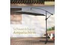 deluxe4home Sonnenschirm Ampelschirm Anthrazit mit Ständer Bild 1