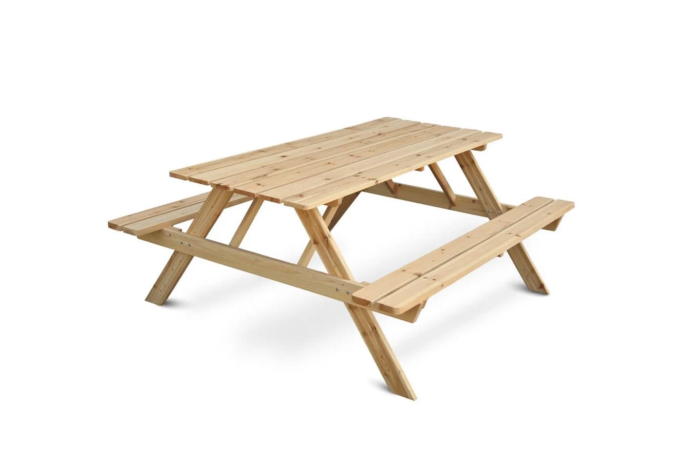 holz4home® Gartenbank Picknickbank mit Tisch Massivholz - Bild 2