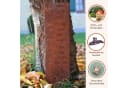 Rostikal Gartenschild Familie Edelrost mit Baum-Motiv Bild 5
