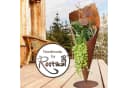 Rostikal Pflanzkübel Edelrost 40/60 – Metall Pflanzvase für Garten & Terrasse Bild 5